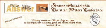 Greater Philadelphia Christian Writers Conference
